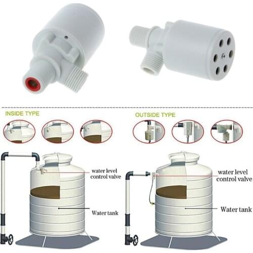 Floating Ball Valve Automatic Float Valve Water Level Control Filling Valves Water Tank Water Tower Vertical interior Valve