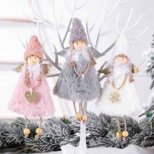 Practical Comfortable Exquisite Christmas Angle Girl Hanging Pendant for Gifts
