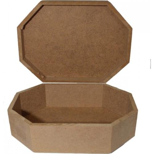 Wood Painting Octagonal Jewelry Box hobby paint material wood hobby product workshop gift jewelry jewelry box gold jewelry necklace