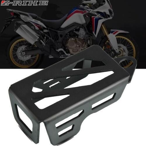 Motorcycle Aluminum Front Brake Fluid Reservoir Guards Protective Cover For Honda Crf1000l Africas Twin 2017-2018 Accessories