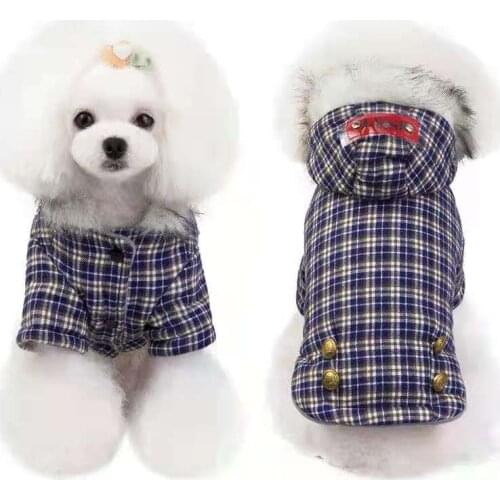 Winter Dog Clothes Super Warm Pet Dogs Down Jacket Puppy For Pomeranian chihuahua Small Dogs hoodies cotton clothes