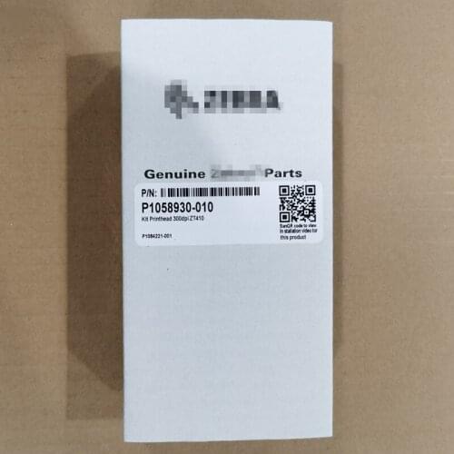 100% New Original 300 DPI Genuine Print head PN P1058930-010 for ZT410 Barcode Printer Printhead P1058930-010