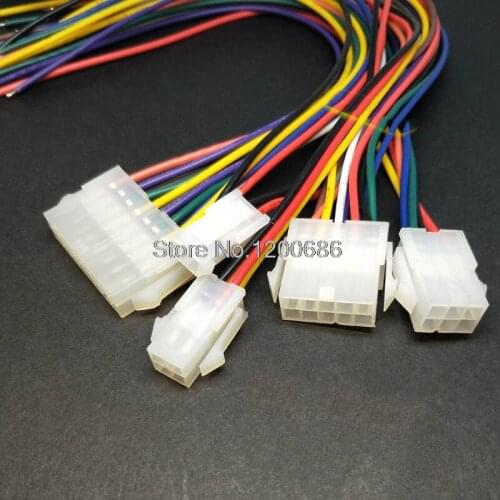 18AWG 30CM Molex 5559 Series 4.2 mm 2x6pin Mini-Fit Jr. 5559 4.2 10P 12 pin Molex 4.2 2*6pin 12p 24P wire harness