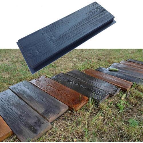 2Pcs Wooden Mould Stepping Stone Concrete Mold Stepping Stone Mold Creats A Beautiful Scene to Your Garden