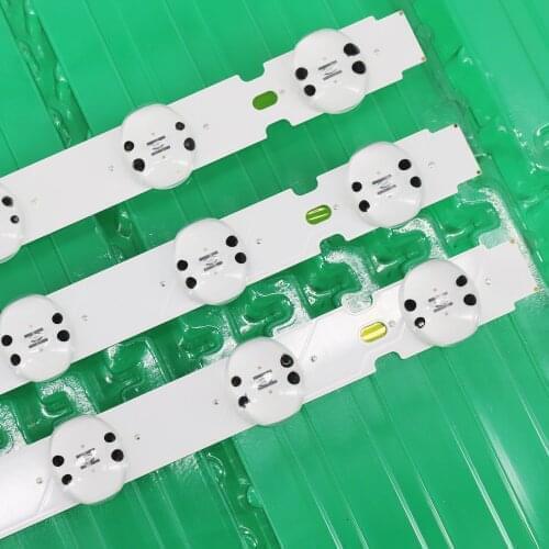 3pcs/set LED Backlight Strip for LG 50UK6520PSA 50UK6520 50UK6510PSF 50UK6510 50UK6500 50UK6470PLC 50UK6470 HC500DQN-VCUR/L