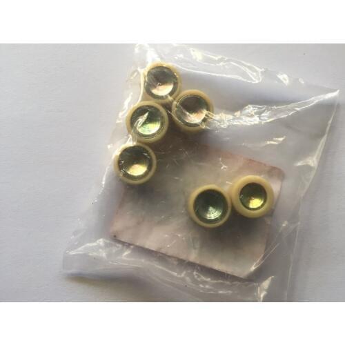 6pcs/set) HS125T Scooter Variator Copper Rollers For Chinese Haojue Motorcycle QJ Keeway Honda Suzuki atv Moped Part