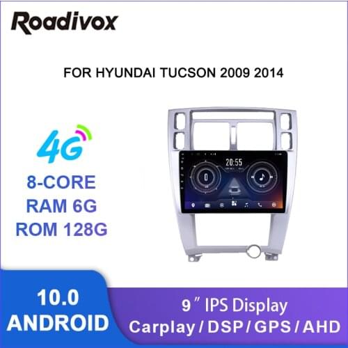 9" android 10.0 car radio video gps navigation player for HYUNDAI TUCSON 2009 2014 multimedia autoradio head unit