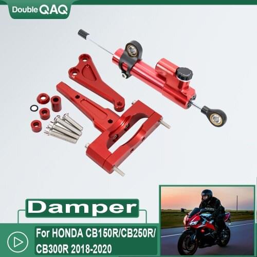 For HONDA CB300R 2018-2020 Motorcycle Accessories CB 300 R Steering Stabilizer Damper Mounting Bracket Kit