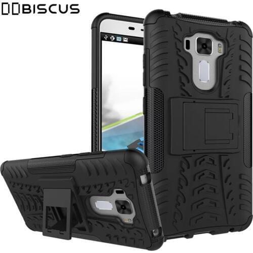 For Asus Zenfone 3 Laser ZC551KL Case Hybrid Heavy Duty Armor Hard Plastic Cover Phone Stand Zenfone3 Laser ZC 551KL ZC551 KL