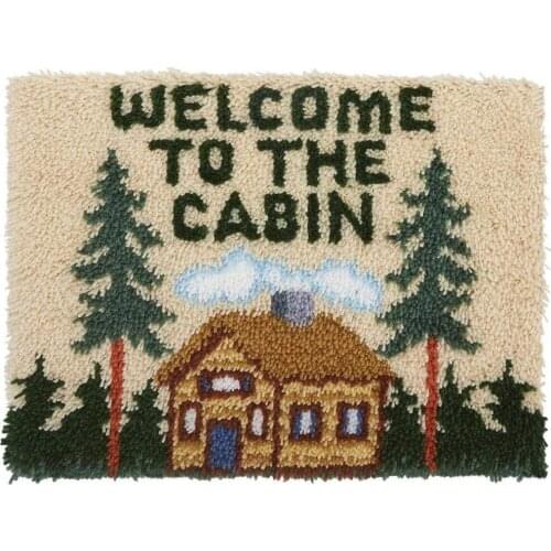 Tapestry Kits Latch Hook Rug Kits Carpet Embroidery with Printed Pattern Needlework DIY Adult Craft Kit Crafts for adults