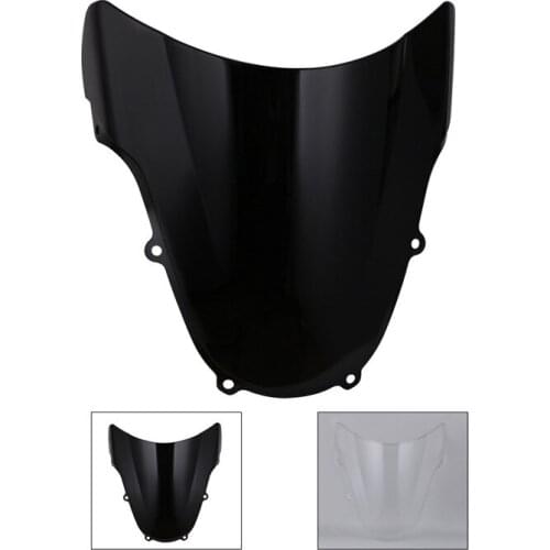 GSXR600 Windshield Windscreen For SUZUKI GSXR750 GSXR1000 GSX-R GSXR GSX 600 750 1000 R 2000 2001 2002 2003 Double Bubble K1 K2