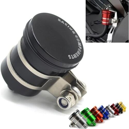 Brake Fuel Hose Bracket Tank Oil Fluid Cup Cover For kawasaki Z900 2017 2018 Motorcycle Rear Brake Fluid Reservoir Connection