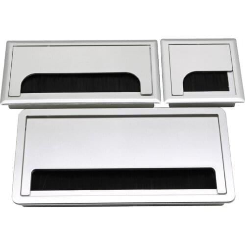 Square Rectangle Wire Hole Cover Cable Grommet Wire Cover Furniture Hole Plug