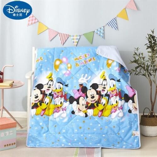 Summer Cartoon Soft Blanket Throw Vacation Nap Aircraft blanket Four seasons mickey minnie for Children on Bed Sofa Couch Adult