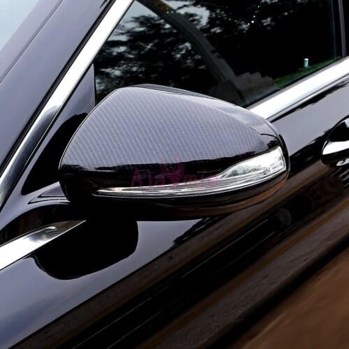 Rearview Mirror Cover Side Wing Cap Shell Case Trims For Mercedes Benz GLC Wagon Coupe X253 C253 Accessories
