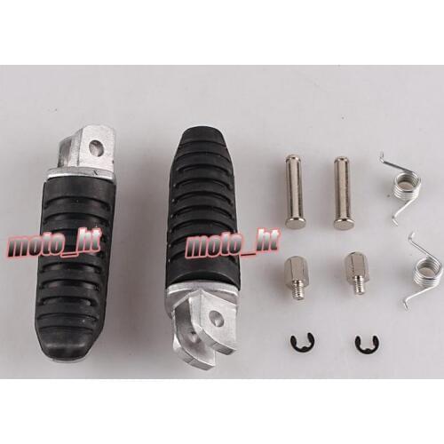 Front Footpeg Footrest for Hayabusa GSX1300R 99-12 & GSX650F 08-12 & GSX1400 2002-2008 & V-Strom 650 1000 DL650 DL1000 ALL years