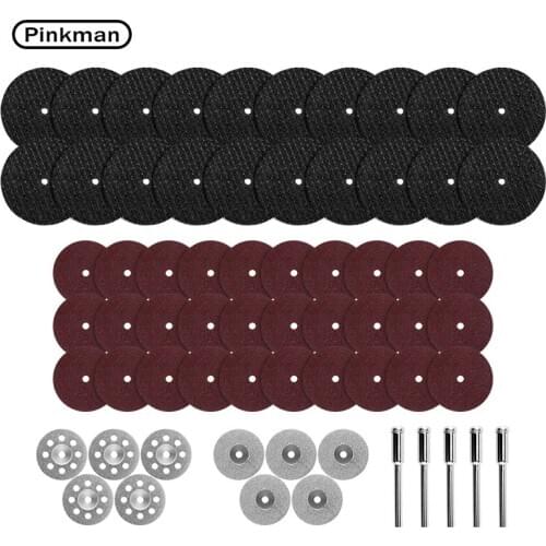 Pinkman Dremel Accessories Cutting Disc Grinding Wheel Abrasive Tools Dremel Heads Sanding Woodworking Rotary Tool Accessories