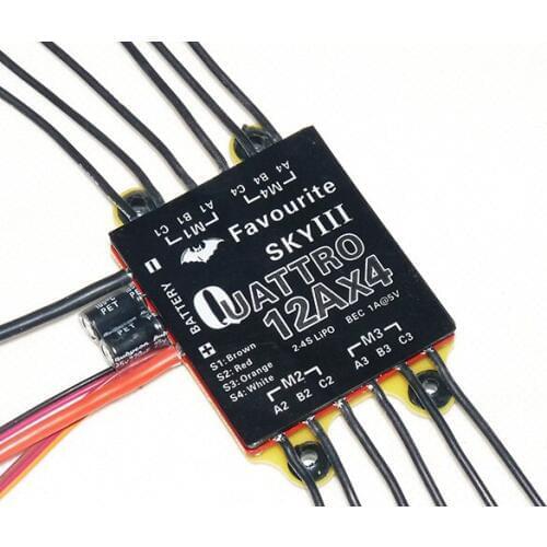 FAVOURITE Eagle Series Quattro 12A x4 Electric Speed Controller / ESC for RC Multi-rotors