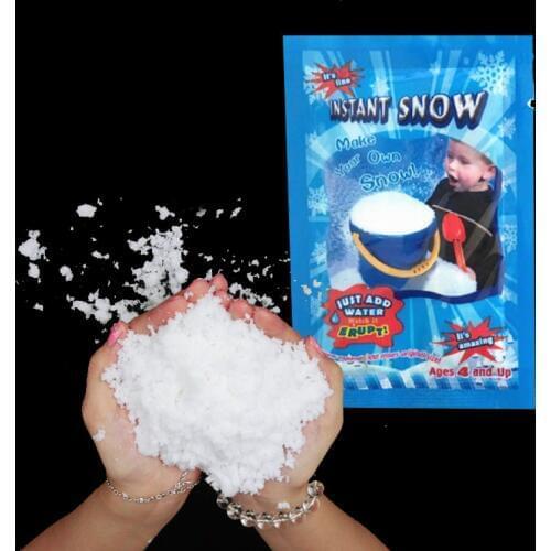 Christmas Artificial Snow Winter Decoration Navidad Reine Des Neiges Kerst Nieve Artificial Instant Snow Fake Kraina Lodu Neige