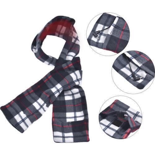 Winter Electric Scarf USB Rechargeable Rapid Heating Scarf Heating Warm Unisex Collar For Outdoor Activities Hiking Cycling