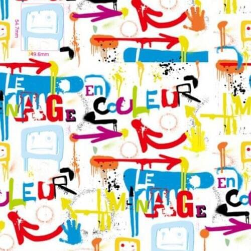 TSAUTOP Size 0.5m x 20m Graffiti hydro dipping wholesale water transfer printing film TSCY705