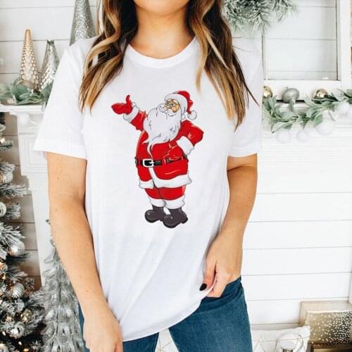 Women Lady Cartoons Printed Cute Fashion Trend Tshirt Lady Tee Shirt Clothes Tops Graphic Basic Female Tees Womens T-shirt