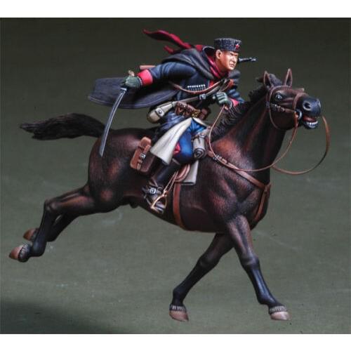 1/35 - Russian Cossack Cavalry toy Resin Model Miniature Kit unassembly Unpainted