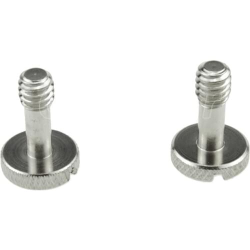 2pcs 1/4"-20 Precision Stainless Steel Screw for Camera Tripod and Quick Release Plate - 707