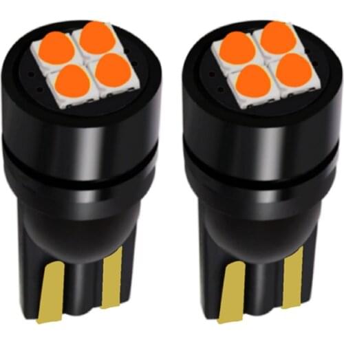 2pcs T10 W5W 168 501 Super Bright High Quality LED Auto Parking Lights Car Wedge Tail Side Bulbs Reading Dome Lamp Marker Lights