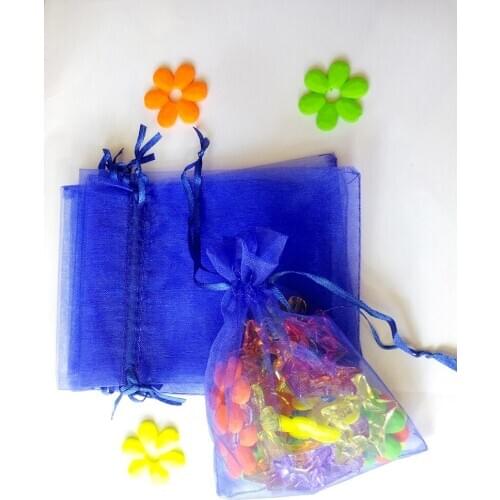 25*35cm 1000pcs Multi Color Gift Bags For Jewelry/wedding/christmas/birthday Yarn Bag With Handles Packaging Gifts Organza Bags
