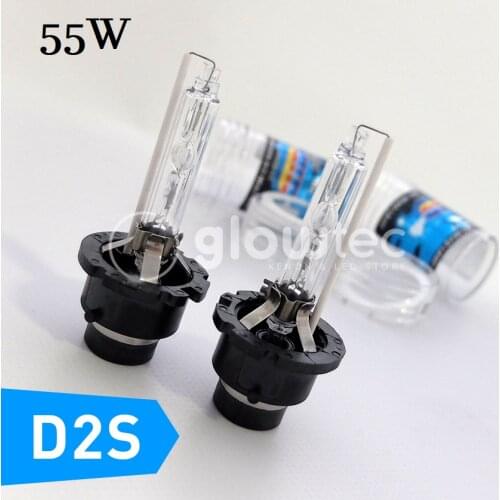 55W 2pcs D1S D2S D3S D4S HID Bulbs HID headlight D1 D2 D3 D4 D1R D2R D3R headlamp light 4300K 6000K 8000K GLOWTEC