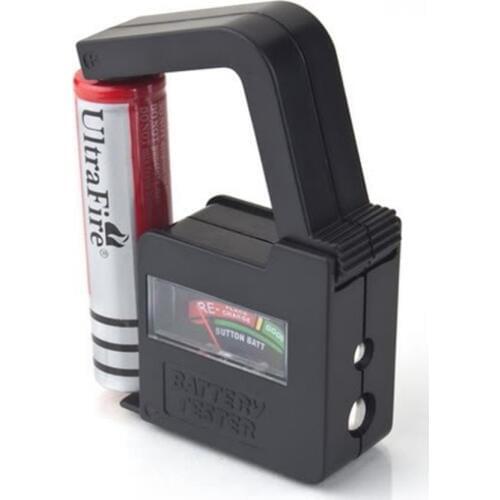 AA/AAA/C/D/9V/1.5V Button Cell Battery Volt Tester Checker