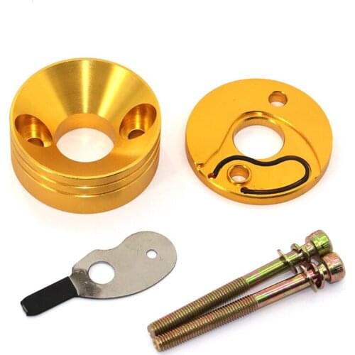 Motorcycle Air Filter Adapter Vstack For 47cc 49cc Mini Moto ATV Dirt Pocket Bike 23cc 33cc 43cc Goped Gas Scooter