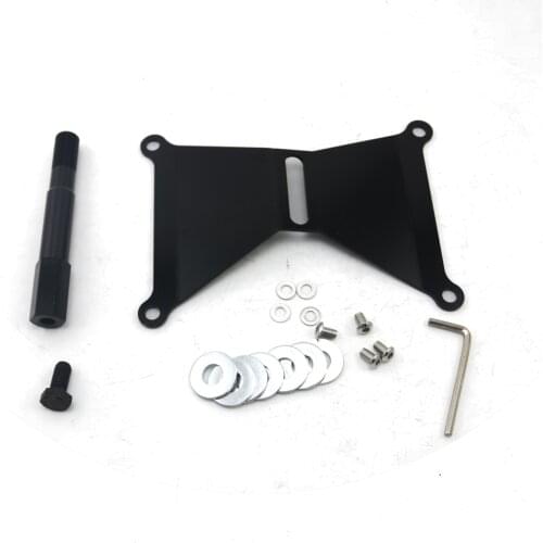 ALUMINUM Front License Plate Holder Relocation Kit Modified Car Parts for Subaru WRX STi Toyota Scion FRS BRZ
