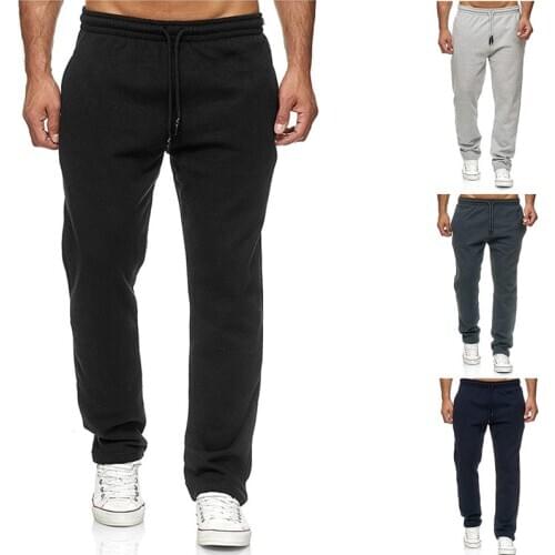 Casual Skinny Pants Mens Joggers Sweatpants Fitness Workout Brand Track Pants New Autumn Male Fashion Trousers