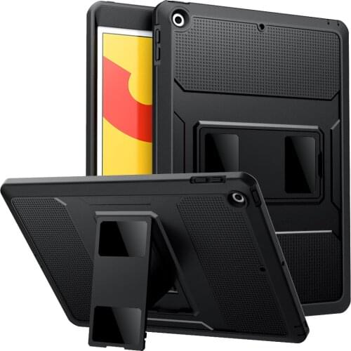 Case For Apple iPad 10.2 2019,[Heavy Duty] Shockproof Full Body Rugged Hybrid Cover with Built-in Screen Protector for iPad 7th