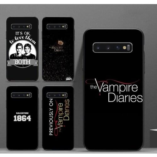 The Vampire Diaries Stefan Damon Salvatore Phone Case For Samsung galaxy S 8 9 10 20 21 30 A 30 50 51 70 note 10 plus Ultra 5g