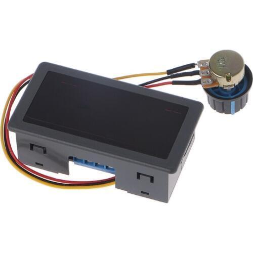 DC 6-30V 12V 24V 15A Max PWM Motor Speed Controller With Digital Display L15