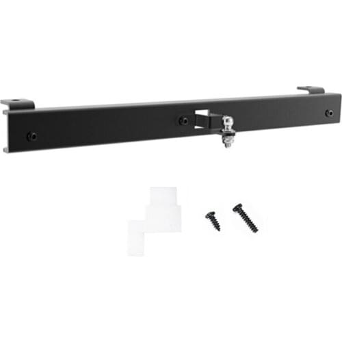 For WPL D12 Metal Rear Bumper with Trailer Hitch Tow Hook 1/10 RC Car Upgrade Parts Accessories