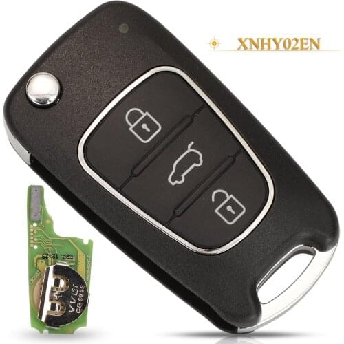 Kutery 3 Buttons Xhorse VVDI2 English Version Wireless XNHY02EN Universal Remote Key For Hyunadi