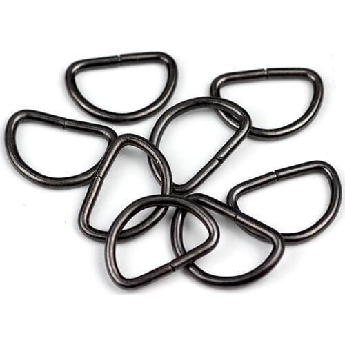 20 pieces/lot) 20mm Metal D-shaped buckle. metal D buckle. D ring. Semicircle button. Bags mountaineering backpack accessories