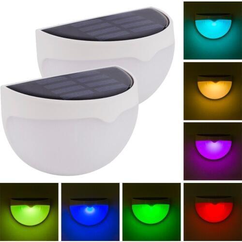 Mini Solar power lamps Automatic sensor Night Light activates at dusk solar panels under sun light Garden Path Light