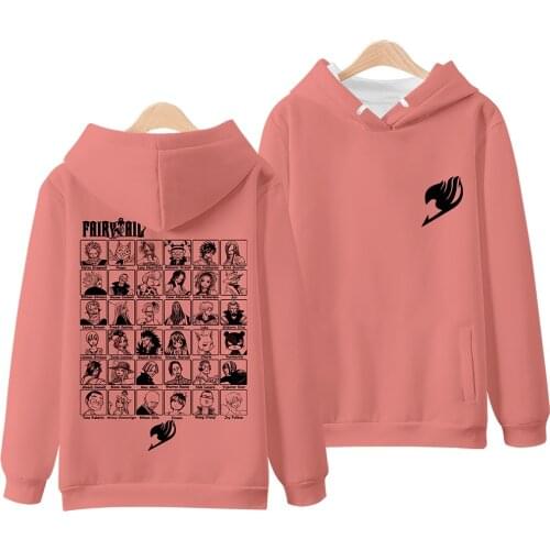 Newest 3D Print FAIRY TAIL Hoodies Men/Women FAIRY TAIL Sweatshirts Autumn Winter Crew neck Polluver Sportwear KIDS Clothes