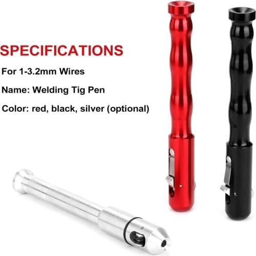 Tig Pen Finger Feeder Rod Holder Filler Wire Pen Wire Transfer Pen Aluminum Alloy TIG Welding Wire Feeding Pen