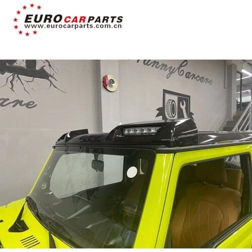 2018-2021year Jimny g63 stye pp material car auto roof spoiler fit for jimny car accessories front wing