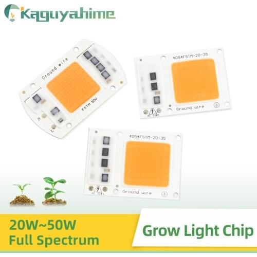 K-RU LED Grow Light Chip COB/UV Full Spectrum/Warm/Cold White AC 220V 240V 20W 30W 50W 100W For Flower Plant Growth