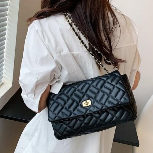 High Quality Women Pu Leather Handbags Shoulder Bags Designer Ladies Tote Messenger Bags Fashion Female Crossbody Travel Bag New