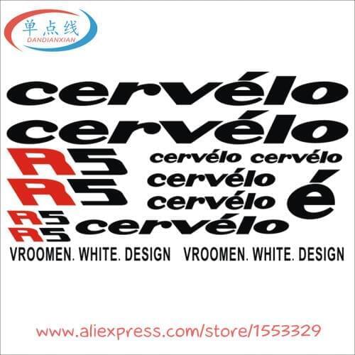 1 set R5 Stationery Stickers DIY Bike Decorative Stickers Bike Decals Frame Stickers Bicycle Stickers