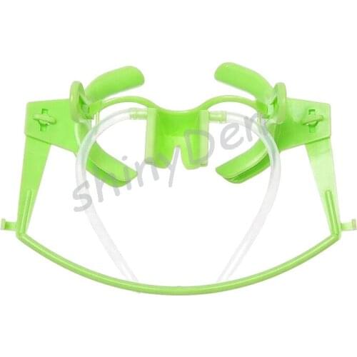 1pcs Dental Dry Field System with Saliva Suction Cheek Retractor Mouth Opener with Saliva Aspirator Adjustable Nola Lip Opener