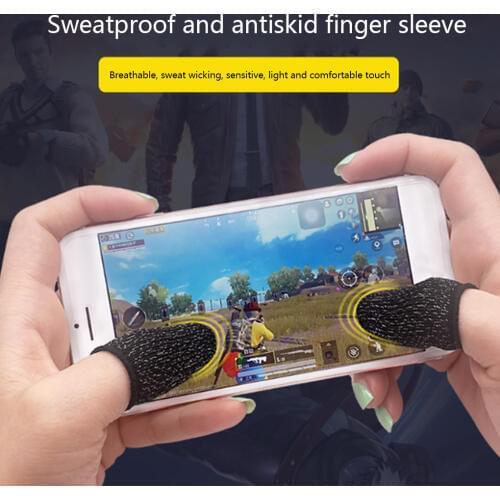10pcs Breathable Mobile Game Controller Anti-slip Sweatproof Fingertip Gloves for Phone Gaming,Other Touch Screen Thumbs Games